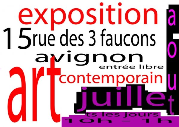 EXPOSITION ART COMTEMPORAIN