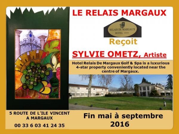 Sylvie OMETZ au Relais MARGAUX