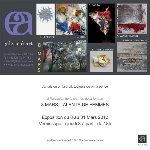 TALENTS DE FEMME Exposition