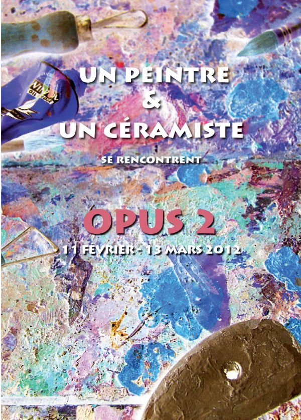 Un peintre et céramiste se rencontrent 